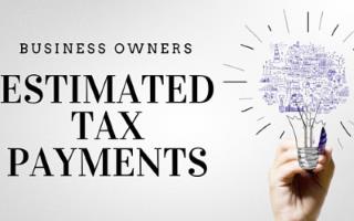 ESTIMATED TAX PAYMENT ASSISTANCE